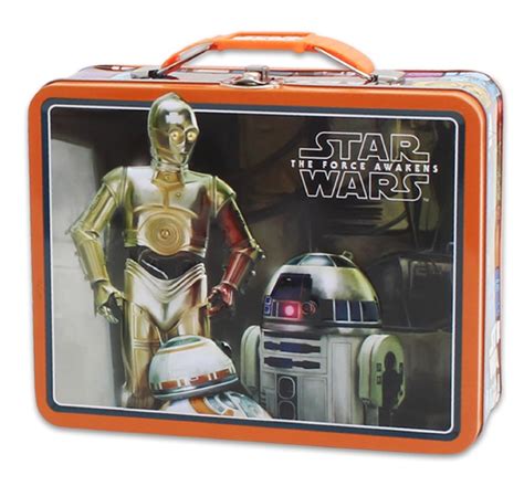 small metal lunch box droids|Star Wars 2015 Droids The Tin Box Company .